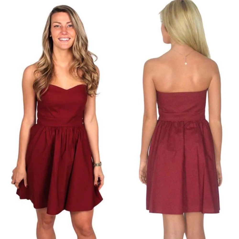 NWT - Lauren James Savannah Seersucker Dress - Size Large